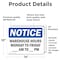 Signmission 14 in W, 10 in H, Vinyl Decal OS-2PACK-NS-D-1014-L-18899 - alternate 6